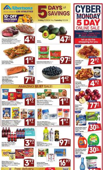 Albertsons Flyer - 11/29/2024 - 12/03/2024.