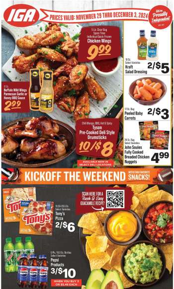 IGA Flyer - 11/29/2024 - 12/03/2024.