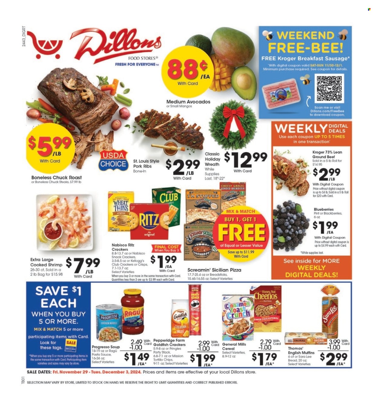 Dillons ad - 11/29/2024 - 12/03/2024. Page 1