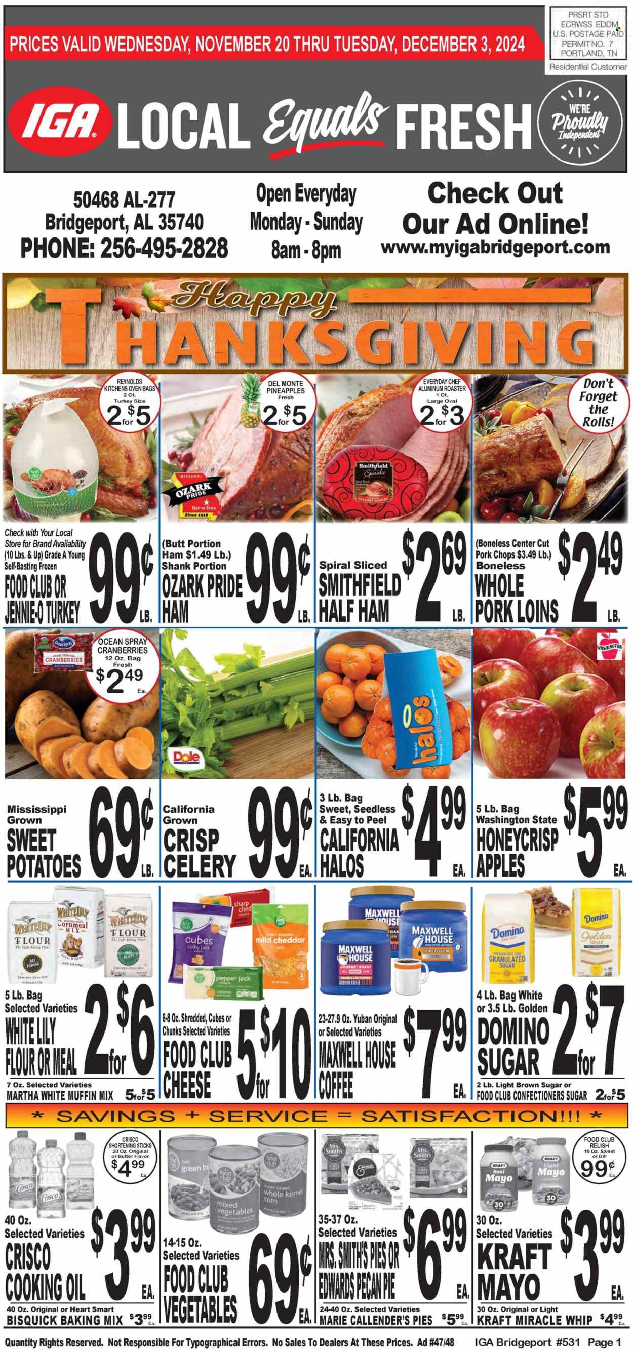 IGA ad - 11/29/2024 - 12/03/2024. Page 1