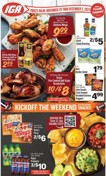 IGA Flyer - 11/29/2024 - 12/03/2024.