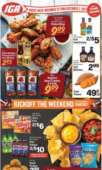 IGA Flyer - 11/29/2024 - 12/03/2024.