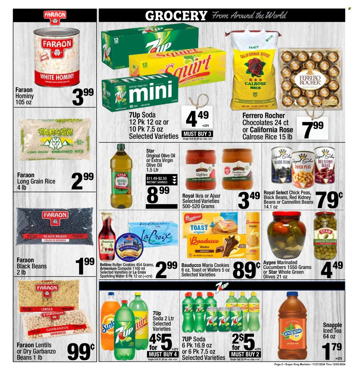 Super King Markets ad - 11/27/2024 - 12/03/2024. Page 2