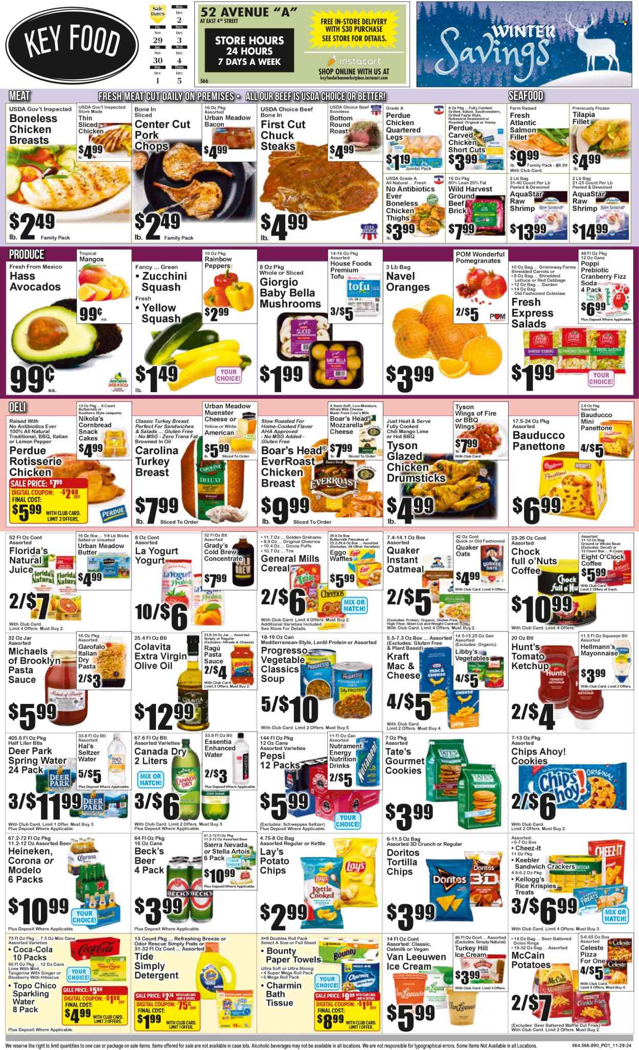 Key Food ad - 11/29/2024 - 12/05/2024. Page 1