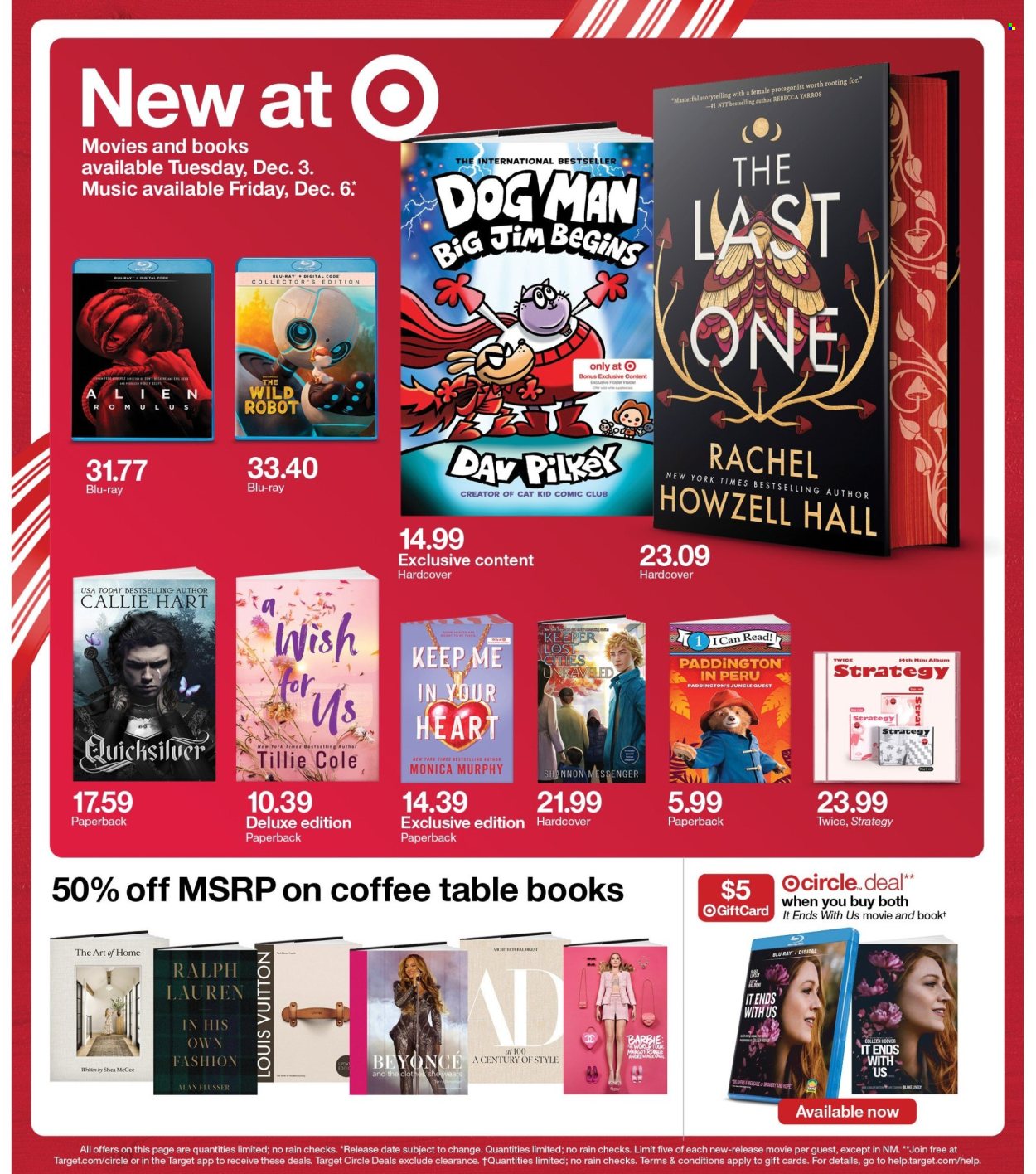 Target ad - 12/01/2024 - 12/07/2024. Page 24