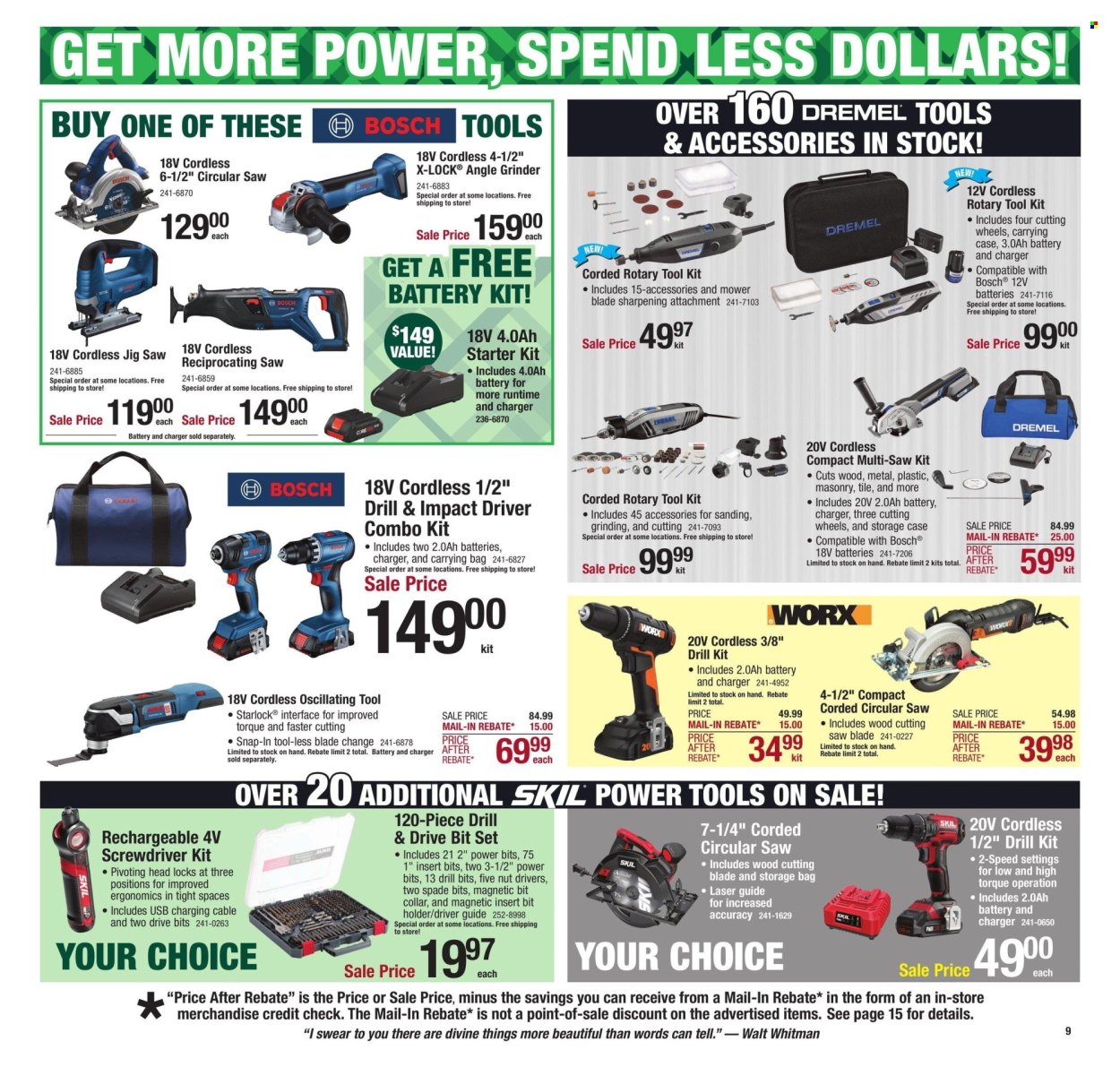 Menards ad - 11/29/2024 - 12/08/2024. Page 11