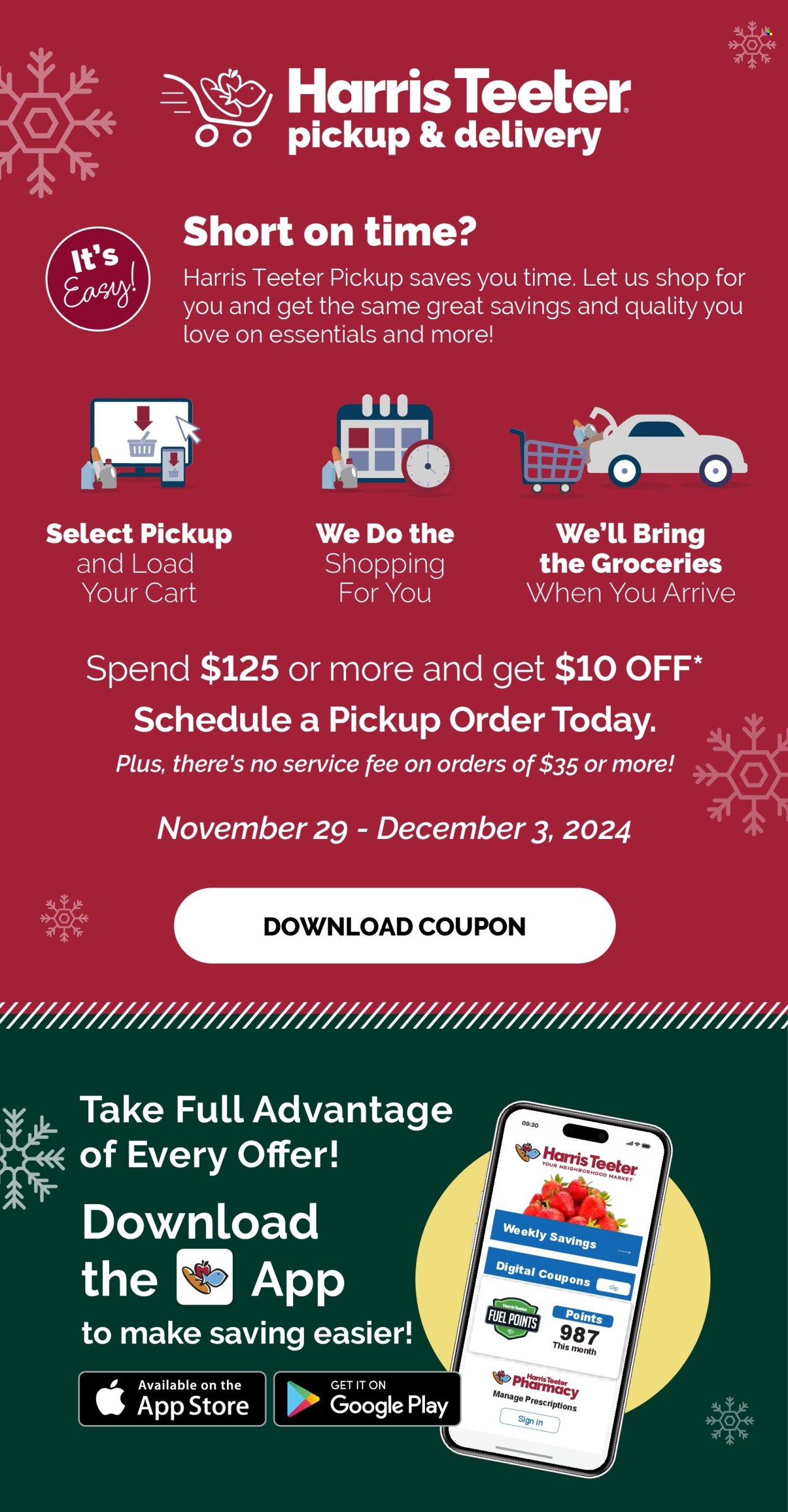 Harris Teeter ad - 11/29/2024 - 12/03/2024. Page 3