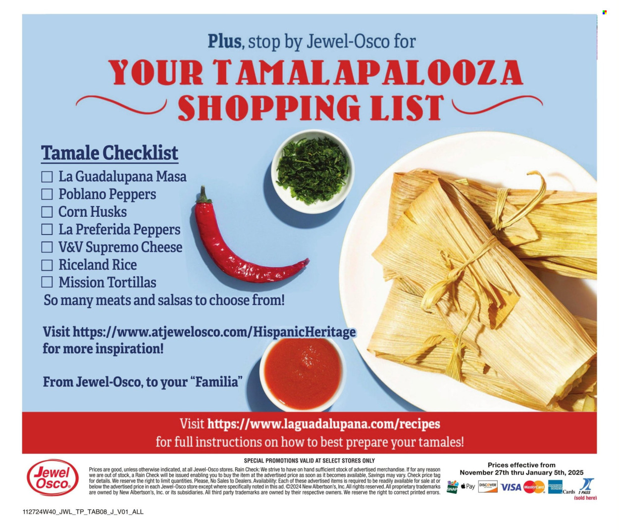 Jewel Osco ad - 11/27/2024 - 01/05/2025. Page 8
