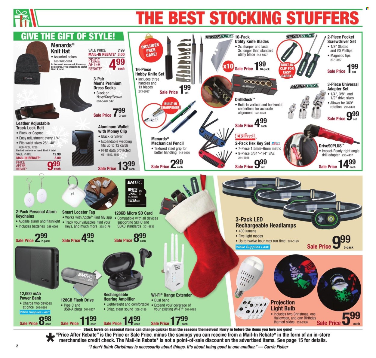 Menards ad - 11/29/2024 - 12/08/2024. Page 3