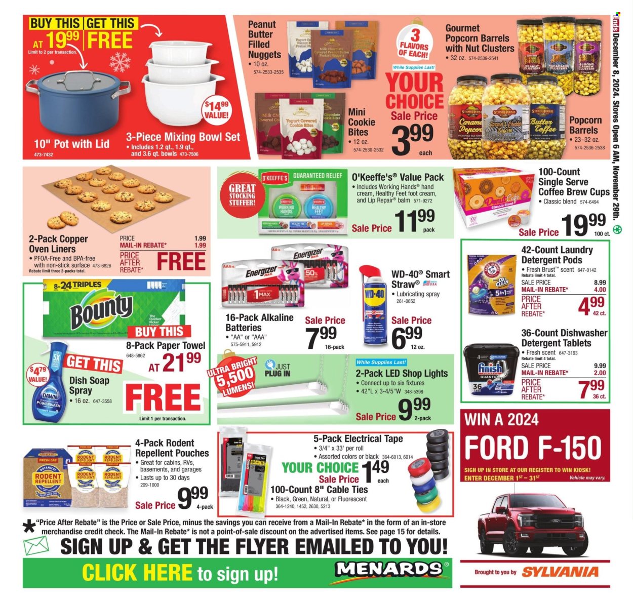 Menards ad - 11/29/2024 - 12/08/2024. Page 29