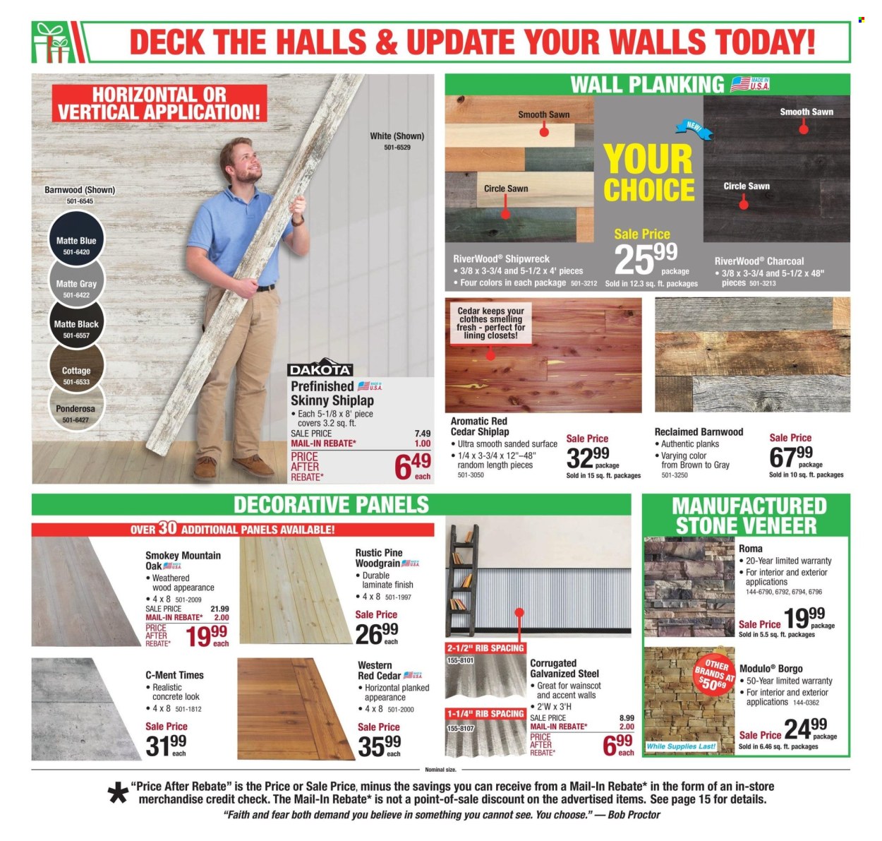 Menards ad - 11/29/2024 - 12/08/2024. Page 26