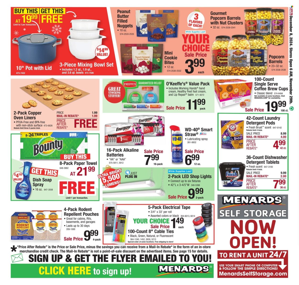 Menards ad - 11/29/2024 - 12/08/2024. Page 29