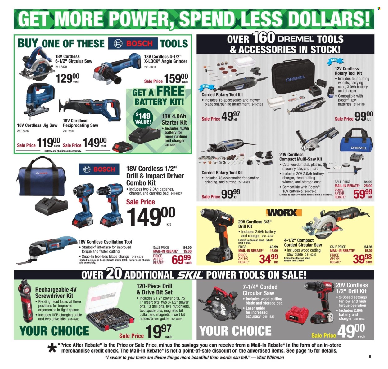 Menards ad - 11/29/2024 - 12/08/2024. Page 11
