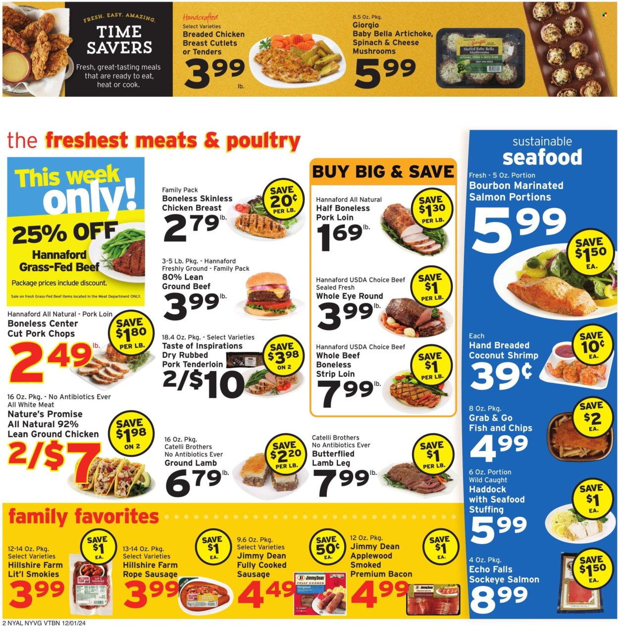 Hannaford ad - 12/01/2024 - 12/07/2024. Page 2
