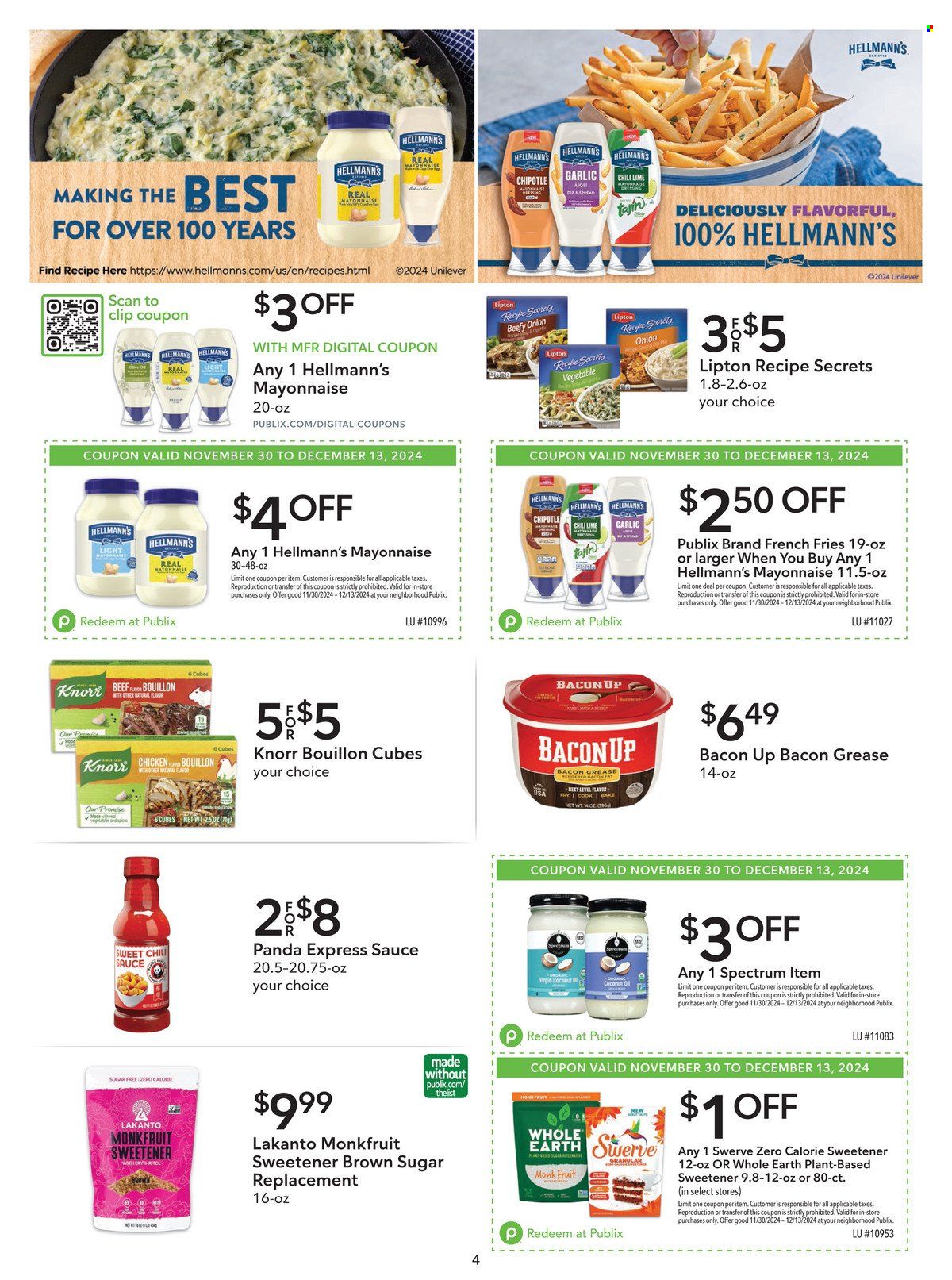 Publix ad - 11/30/2024 - 12/13/2024. Page 4