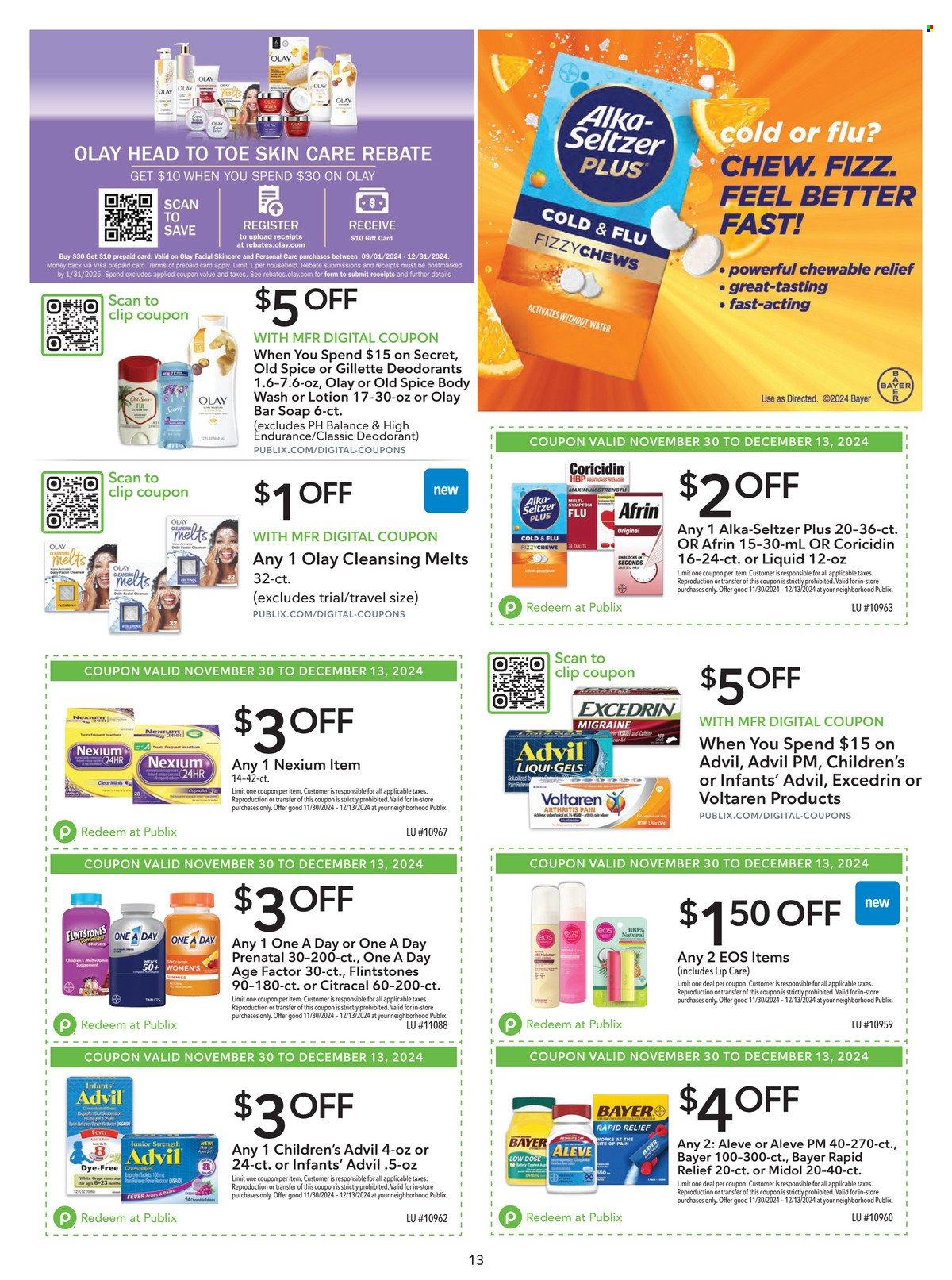 Publix ad - 11/30/2024 - 12/13/2024. Page 13
