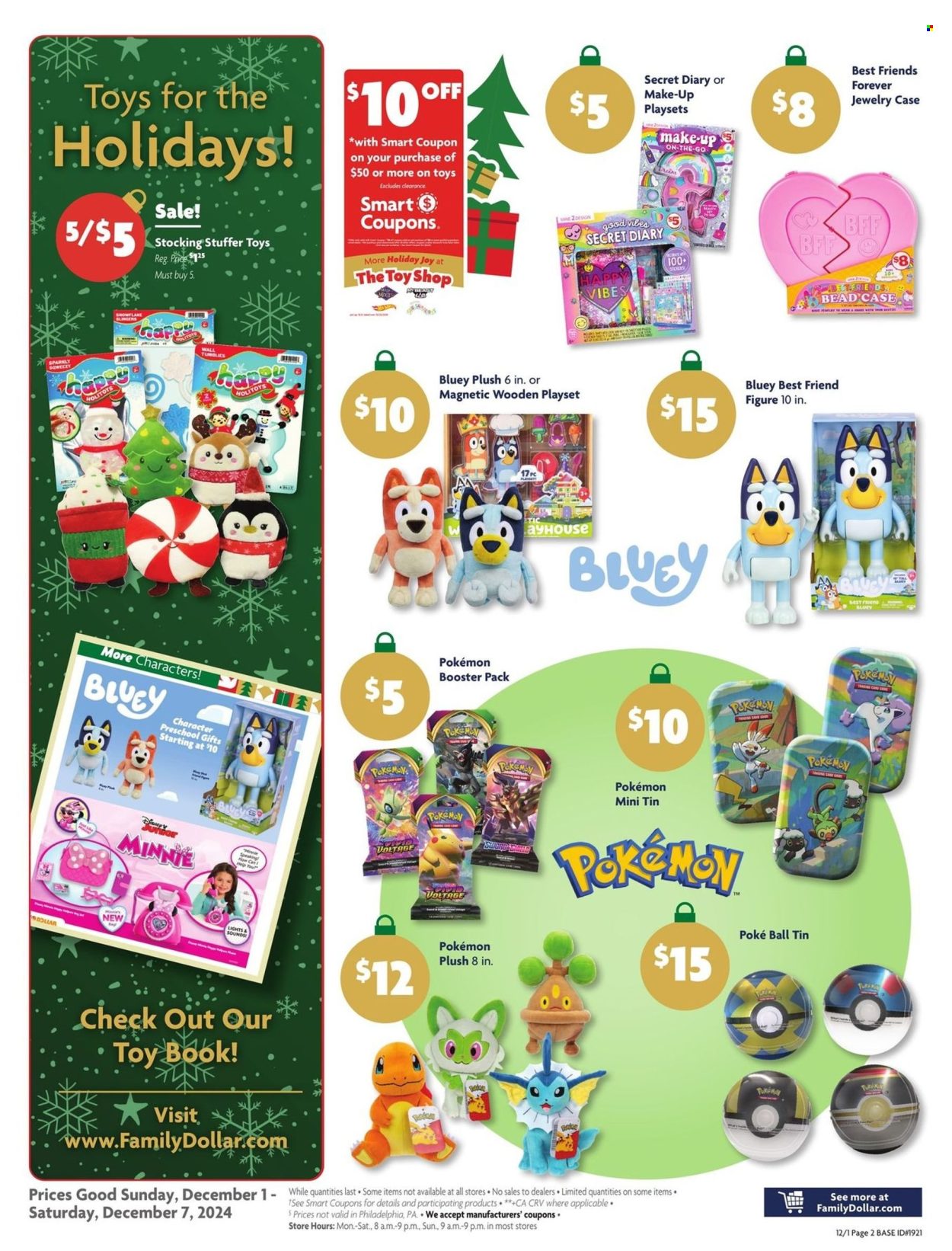 Family Dollar ad - 12/01/2024 - 12/07/2024. Page 2