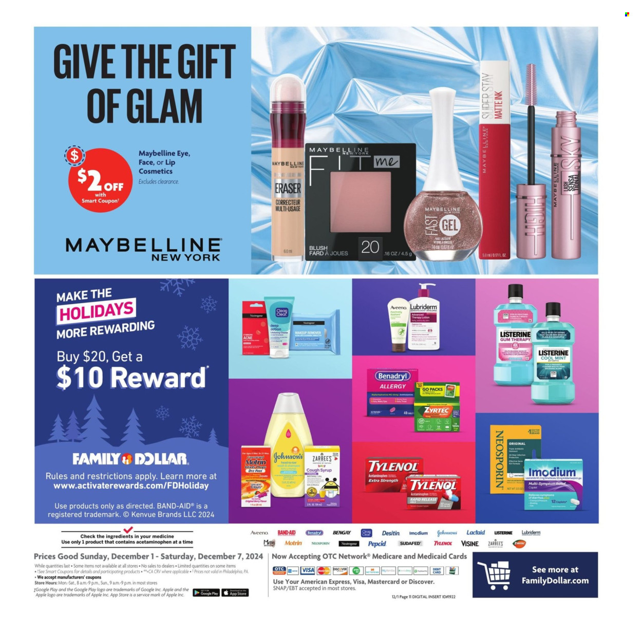 Family Dollar ad - 12/01/2024 - 12/07/2024. Page 23