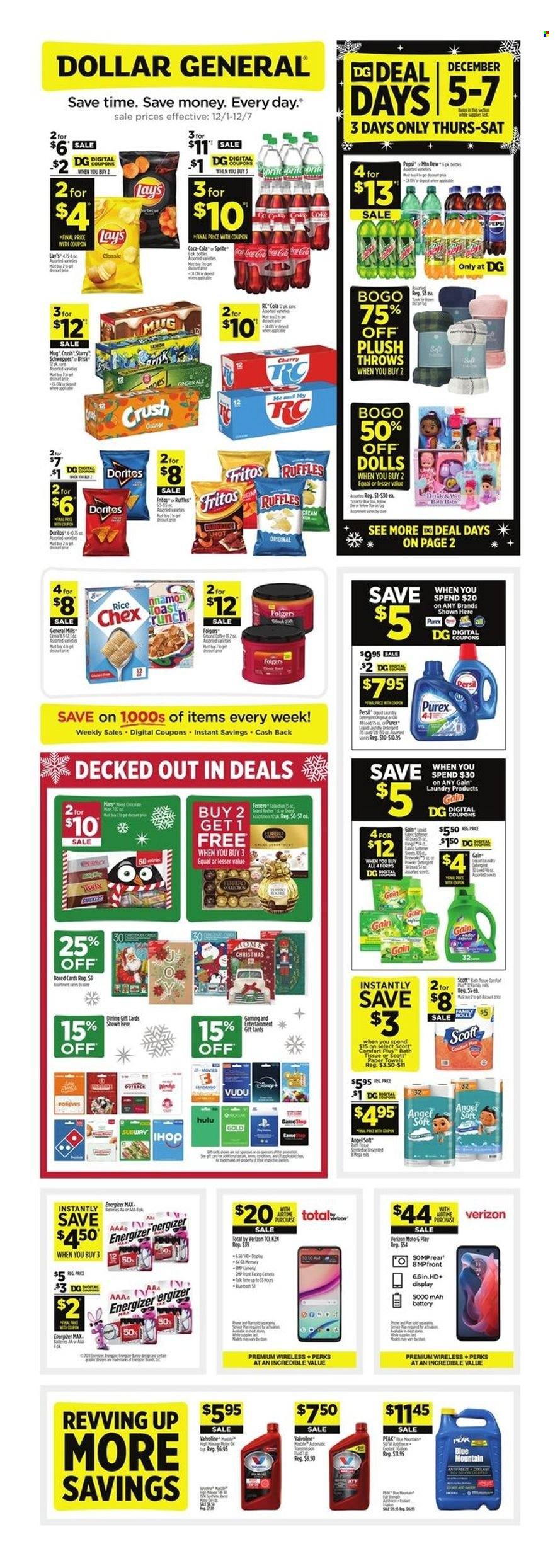 Dollar General ad - 12/01/2024 - 12/07/2024. Page 1