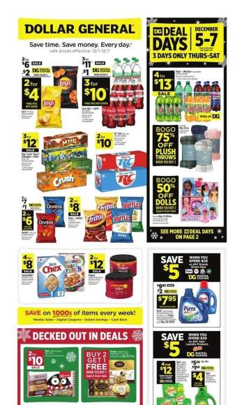 Dollar General Flyer - 12/01/2024 - 12/07/2024.