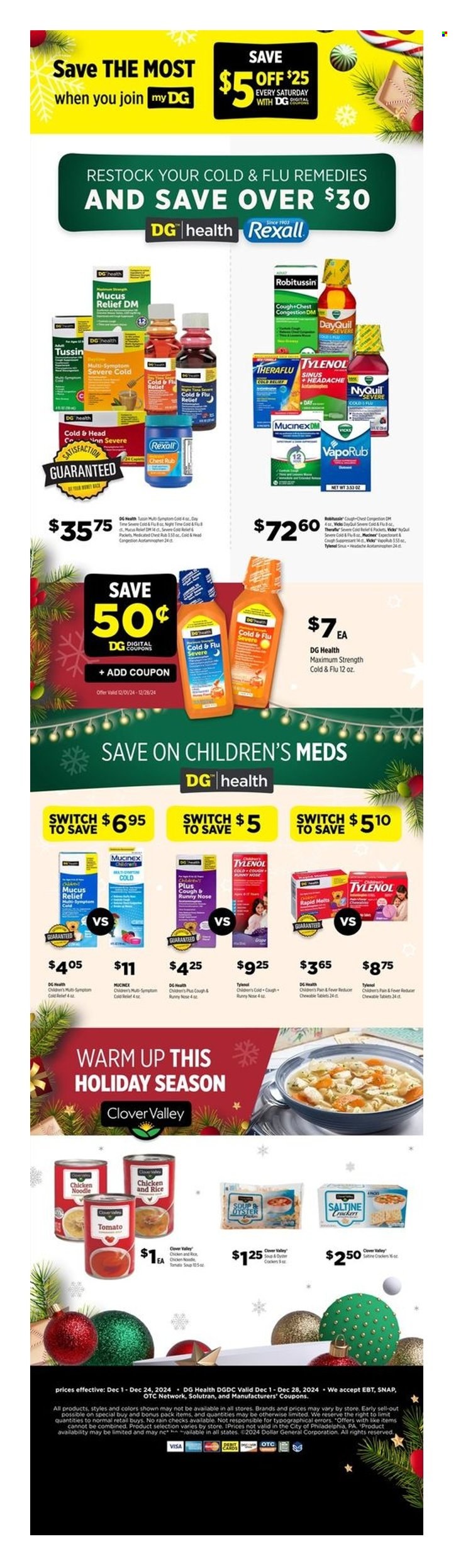 Dollar General ad - 12/01/2024 - 12/24/2024. Page 2