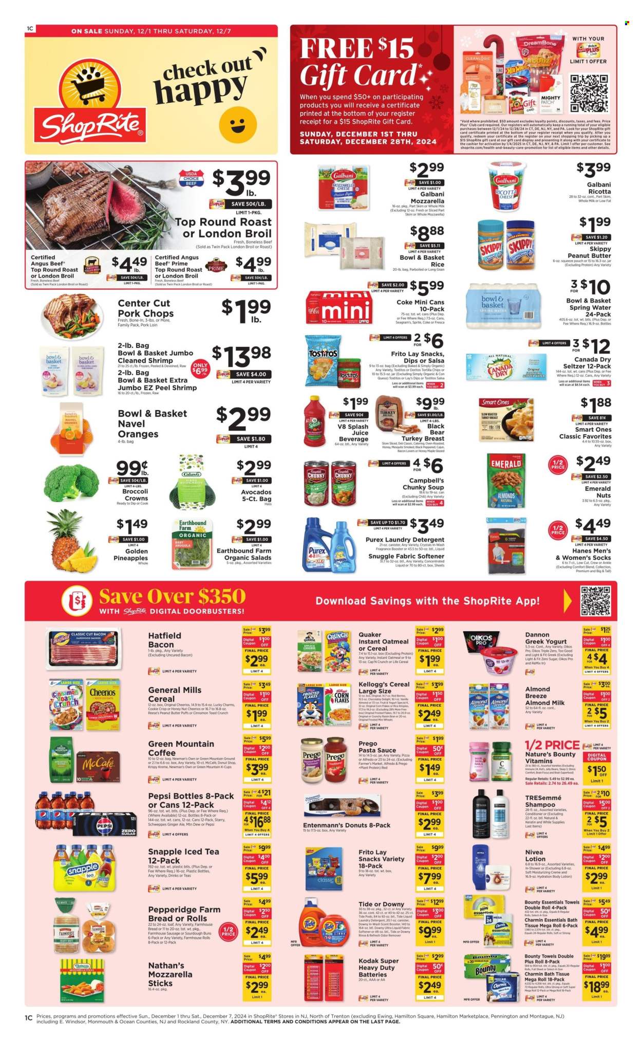 ShopRite ad - 12/01/2024 - 12/07/2024. Page 3