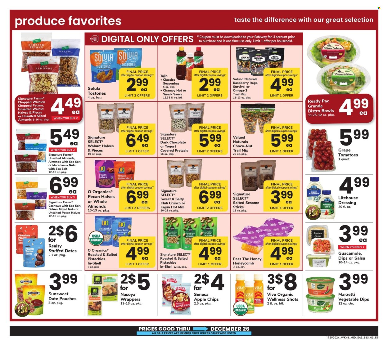 Safeway ad - 11/29/2024 - 12/26/2024. Page 5