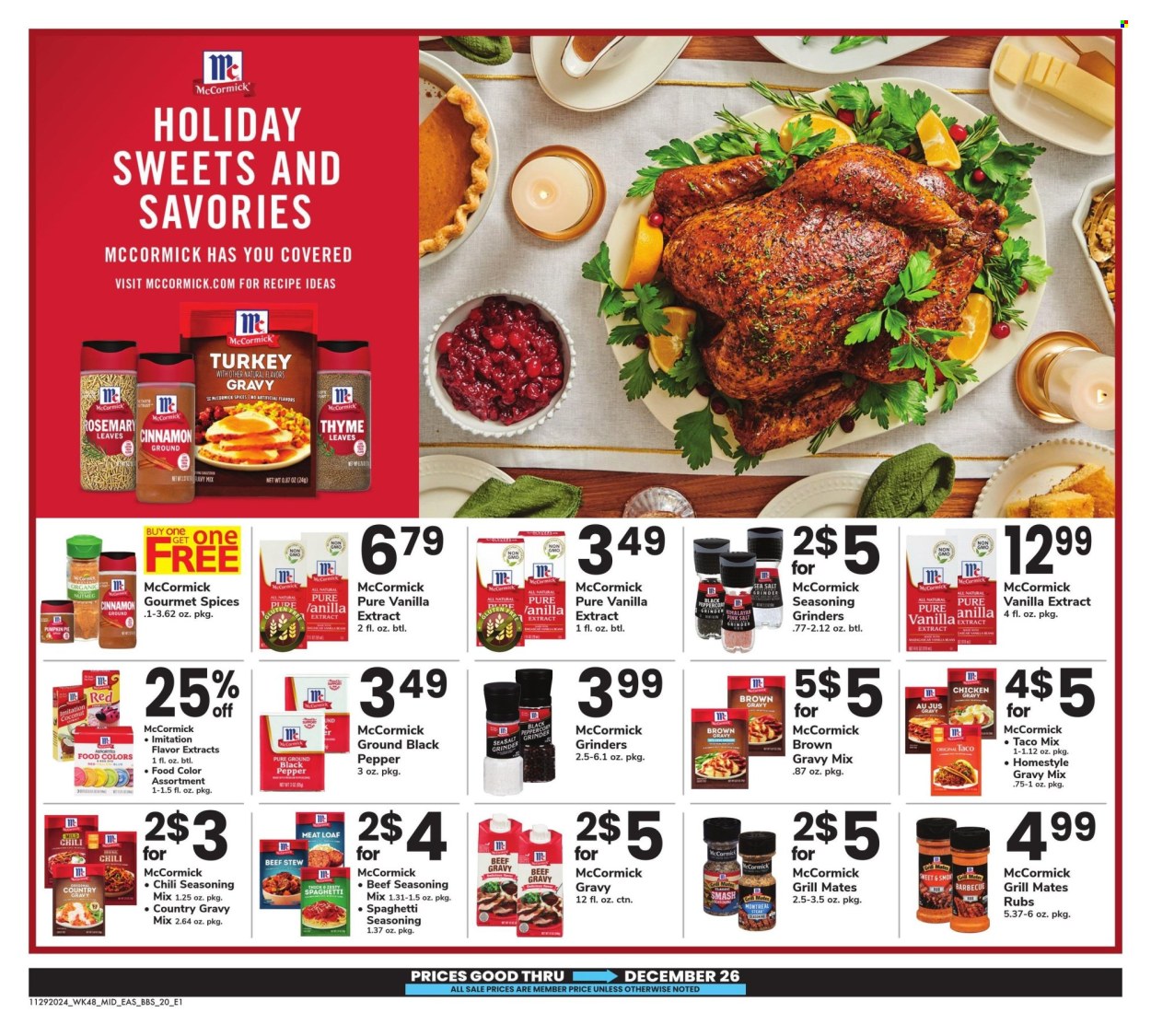 Safeway ad - 11/29/2024 - 12/26/2024. Page 20