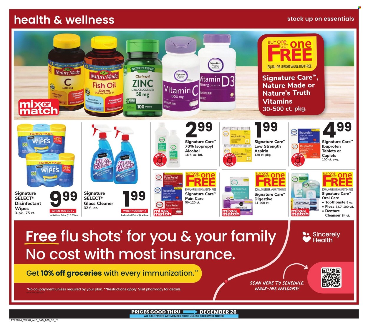 Safeway ad - 11/29/2024 - 12/26/2024. Page 30