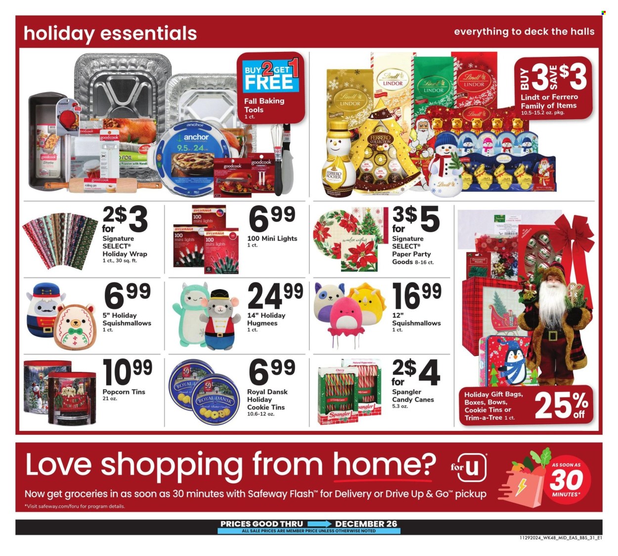 Safeway ad - 11/29/2024 - 12/26/2024. Page 31
