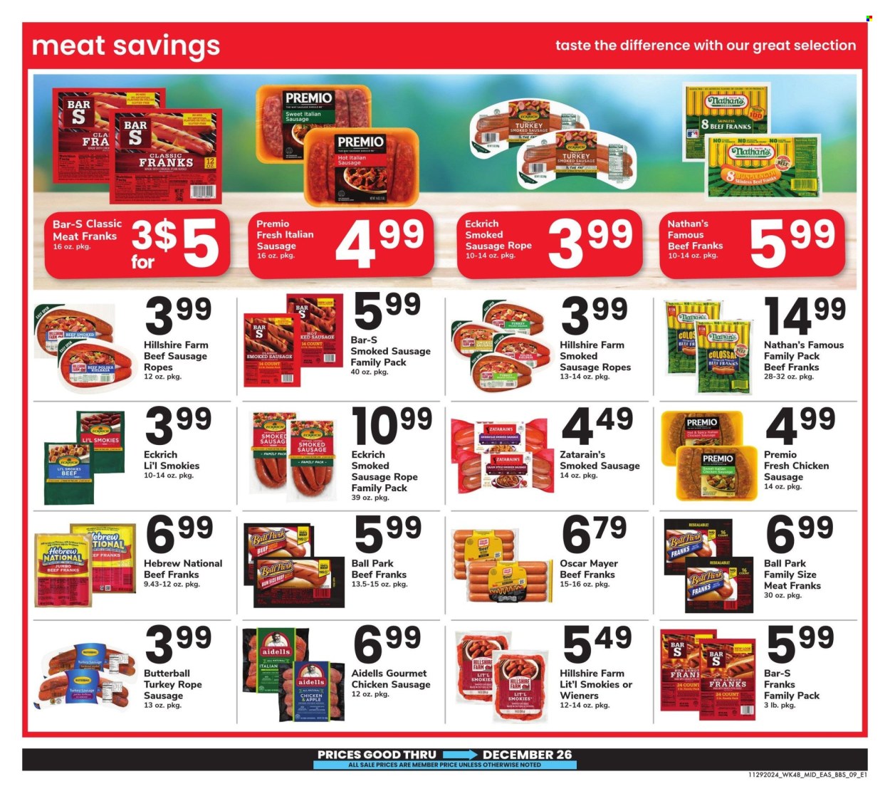Safeway ad - 11/29/2024 - 12/26/2024. Page 9