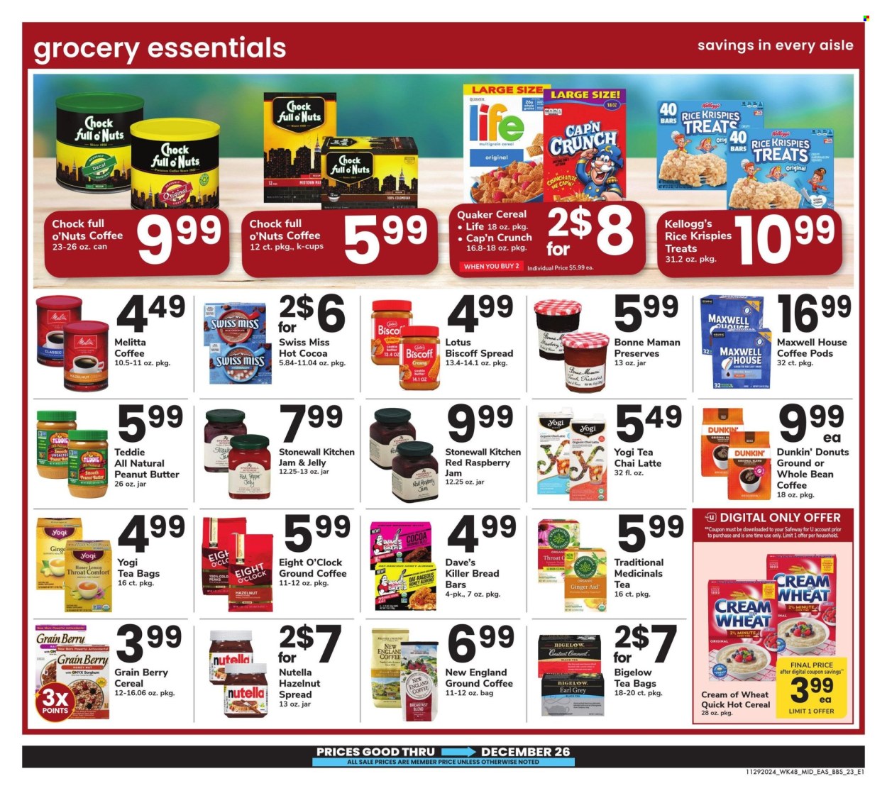 Safeway ad - 11/29/2024 - 12/26/2024. Page 23
