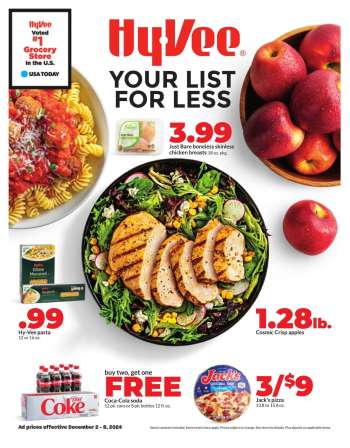 Hy-Vee Flyer - 12/02/2024 - 12/08/2024.