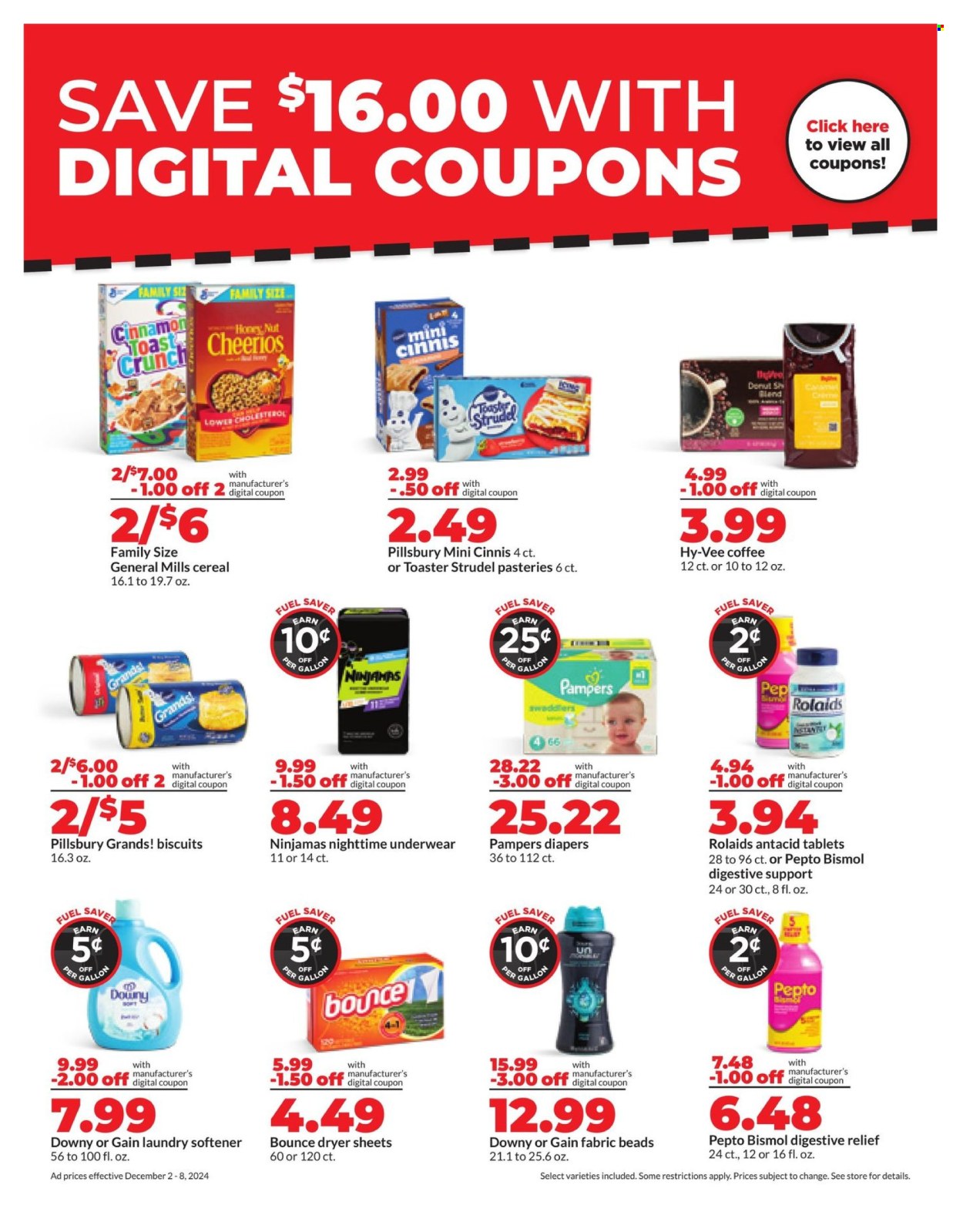 Hy-Vee ad - 12/02/2024 - 12/08/2024. Page 9