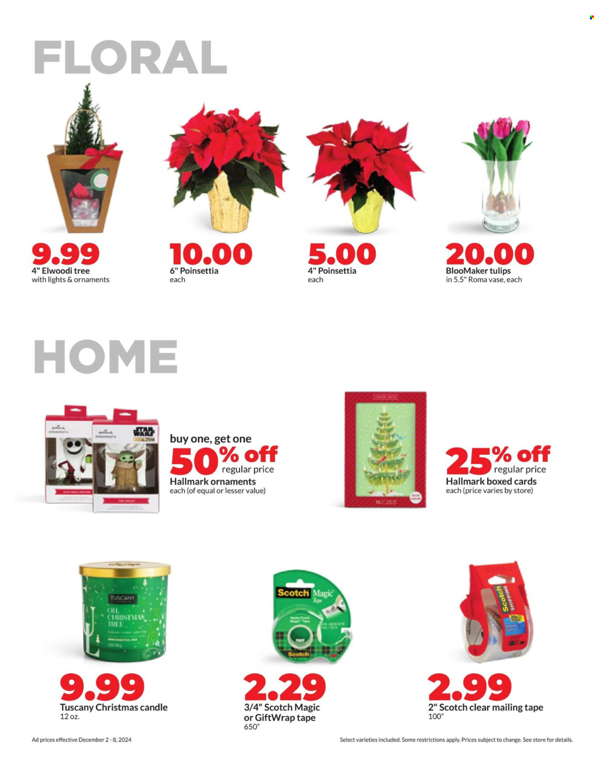 Hy-Vee ad - 12/02/2024 - 12/08/2024. Page 24