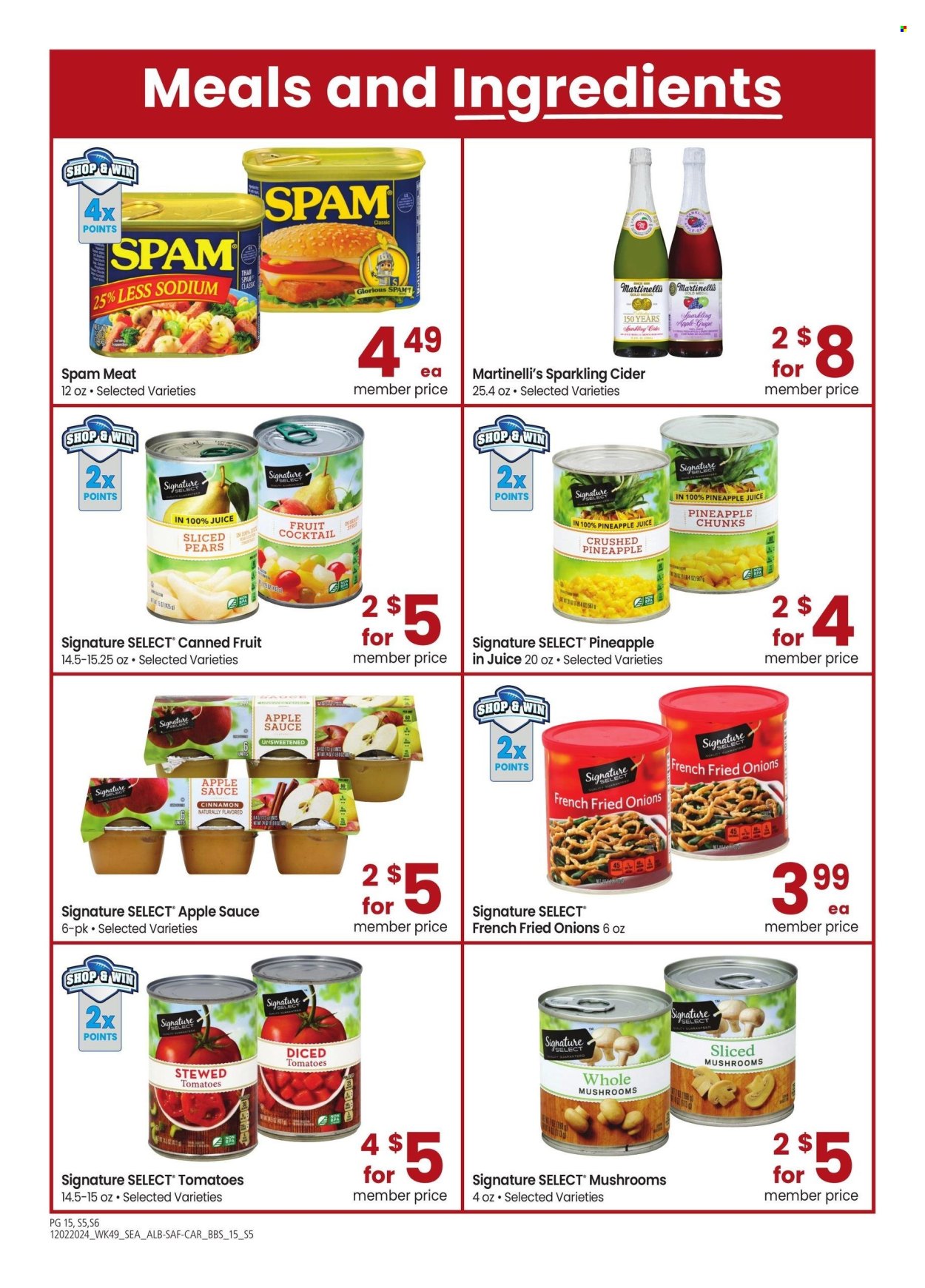 Safeway ad - 12/02/2024 - 01/05/2025. Page 15