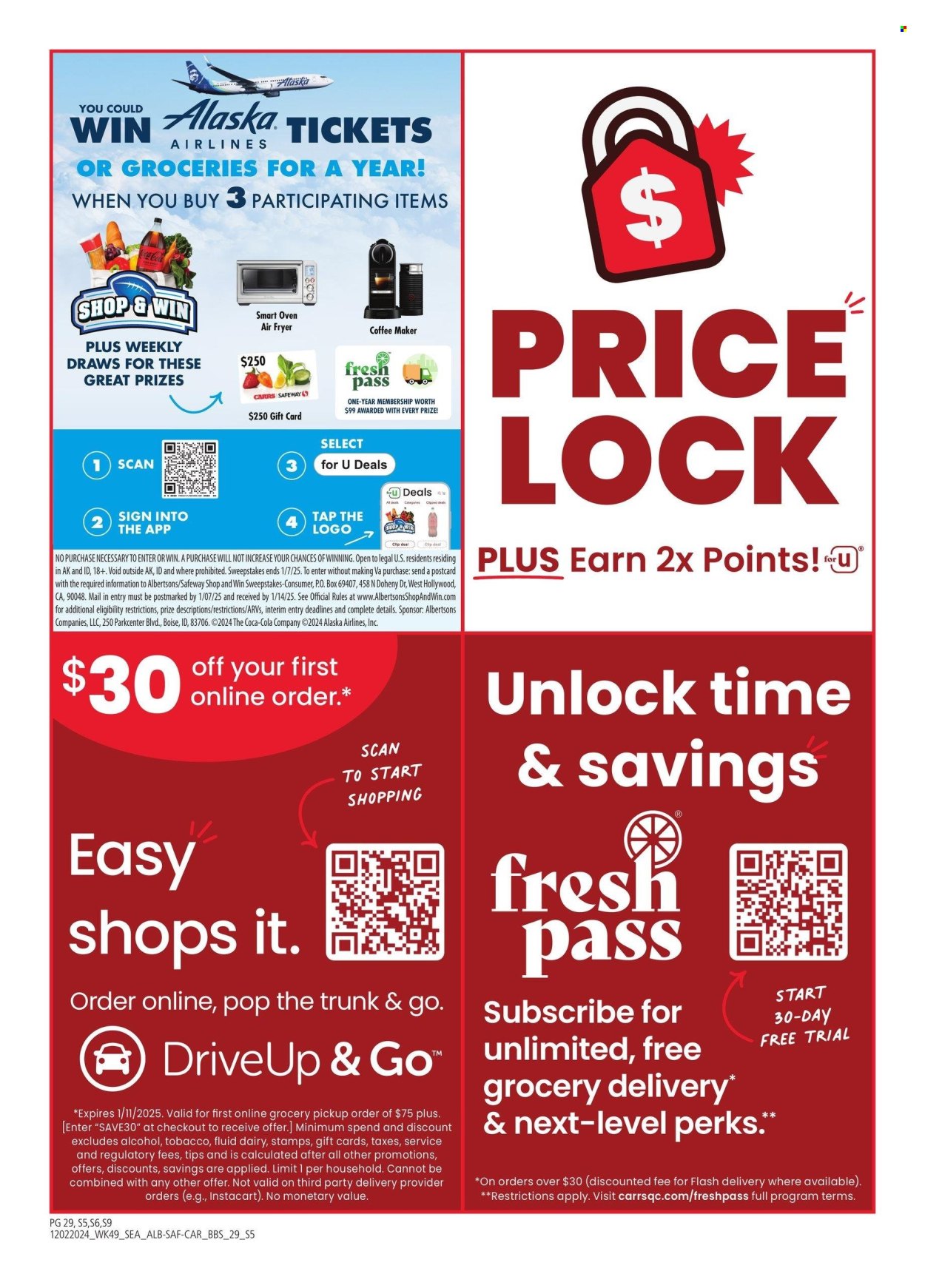 Safeway ad - 12/02/2024 - 01/05/2025. Page 29