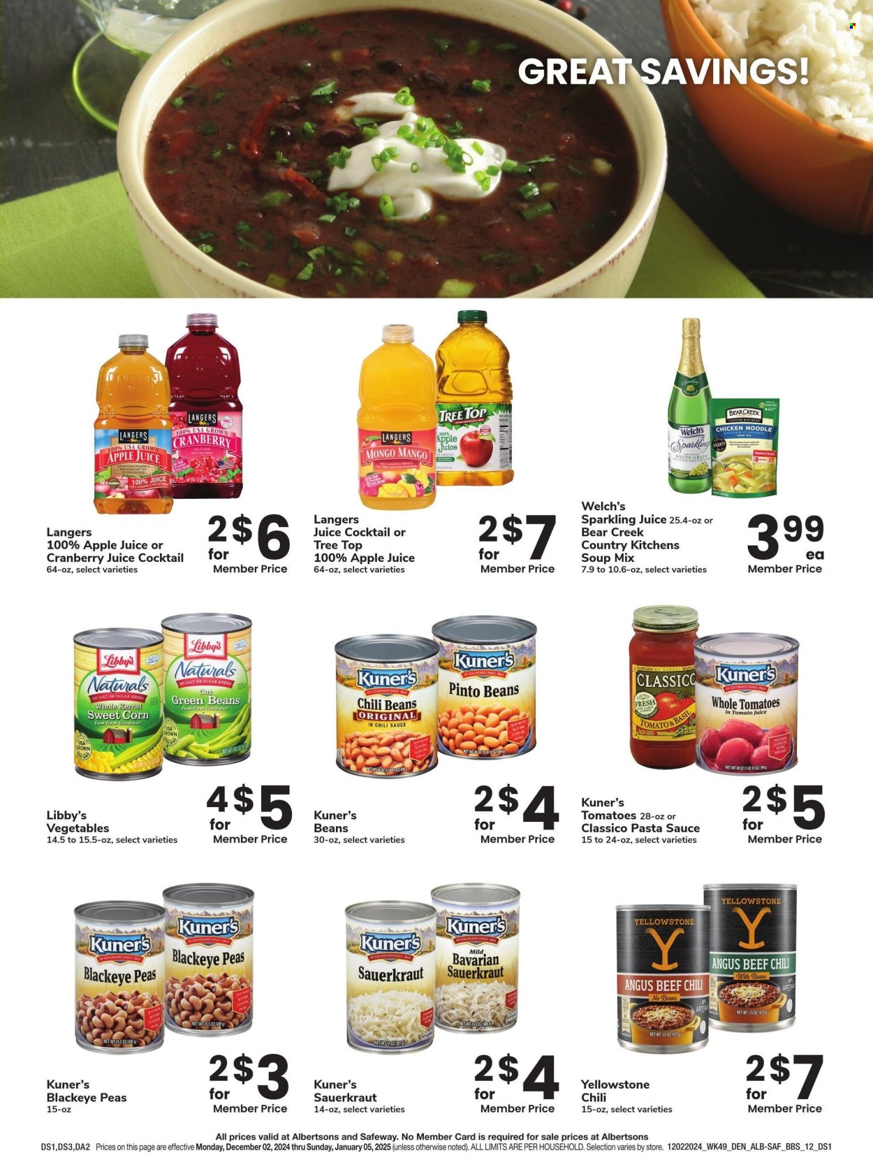 Safeway ad - 12/02/2024 - 01/05/2025. Page 11