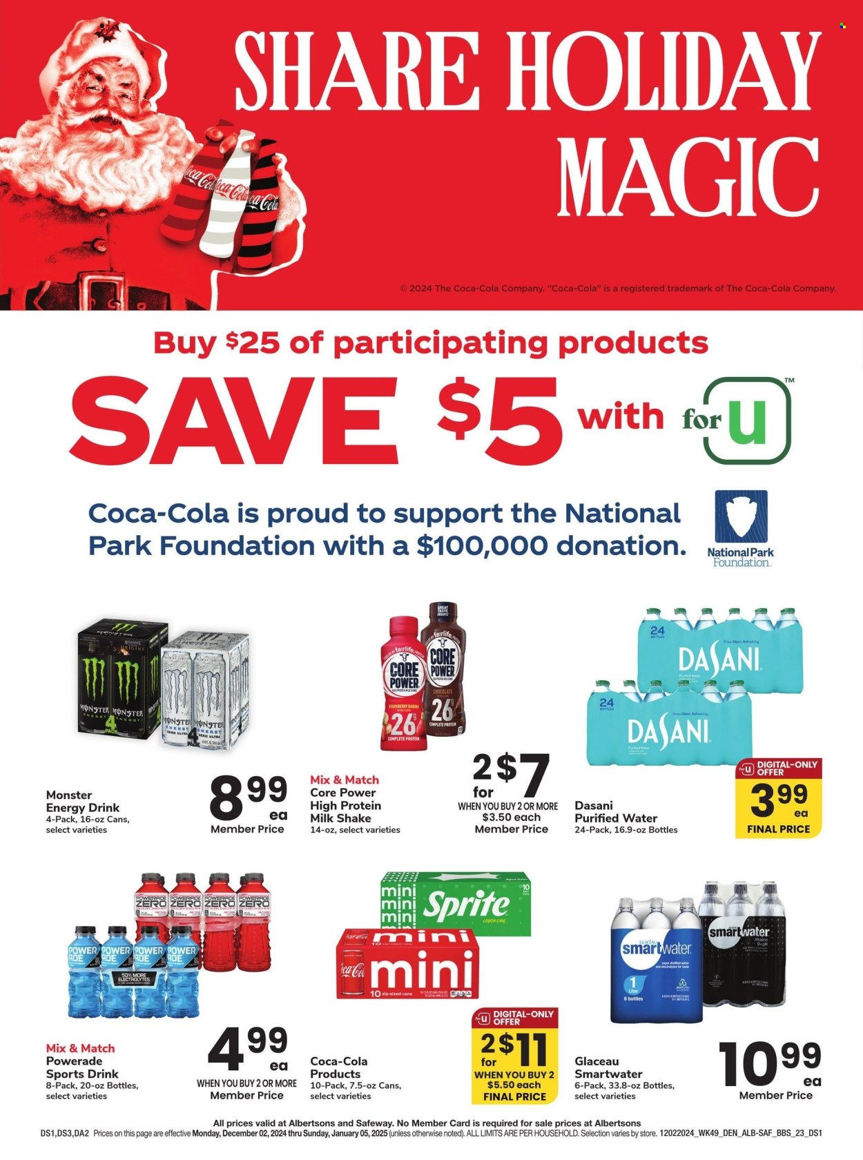 Safeway ad - 12/02/2024 - 01/05/2025. Page 21