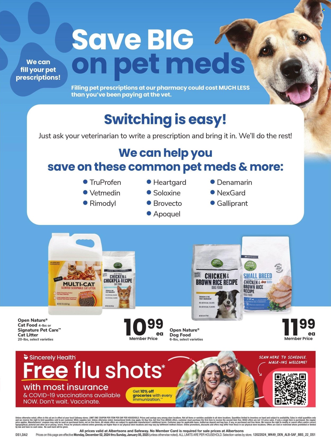 Safeway ad - 12/02/2024 - 01/05/2025. Page 25