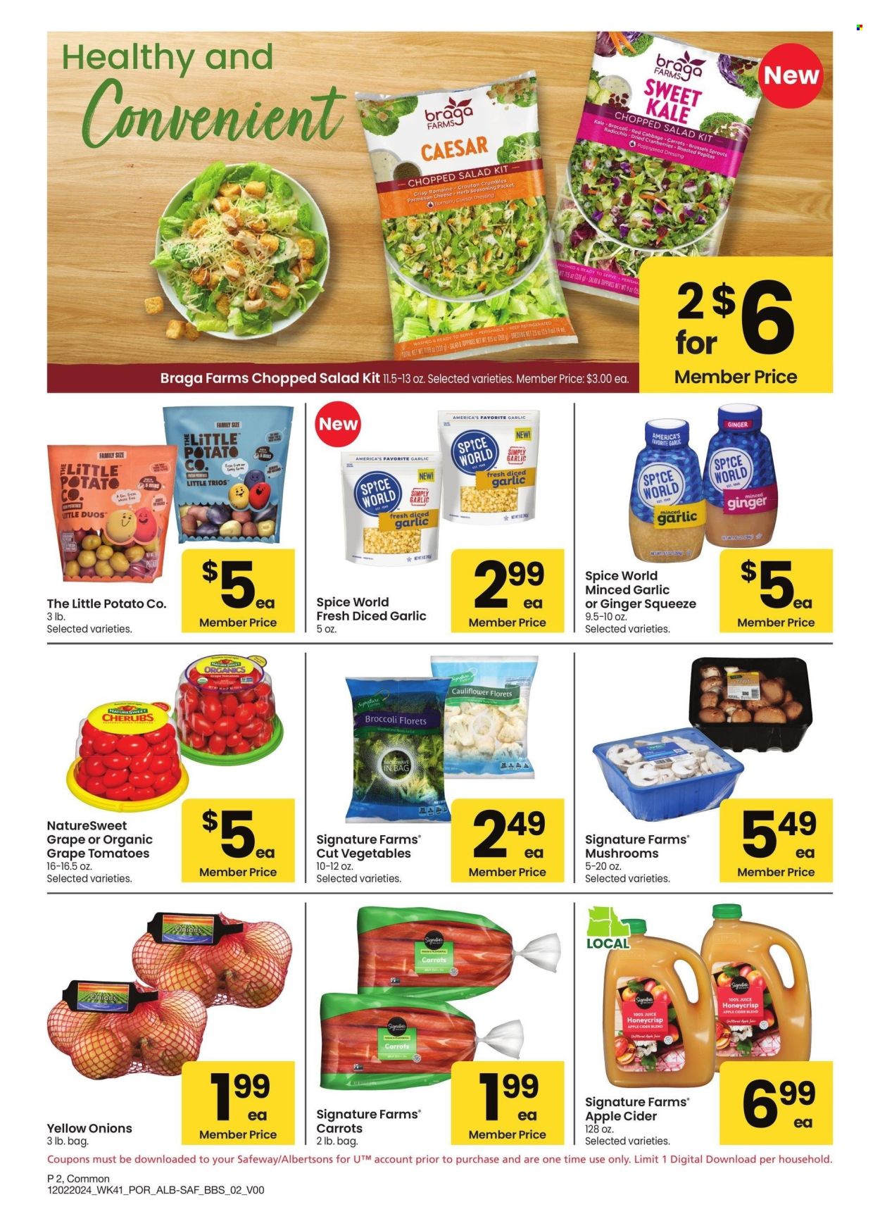 Safeway ad - 12/02/2024 - 01/05/2025. Page 2