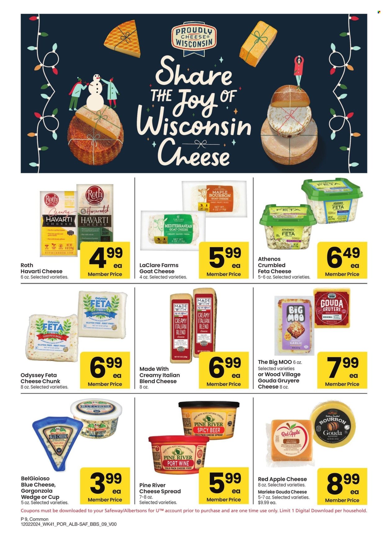 Safeway ad - 12/02/2024 - 01/05/2025. Page 9