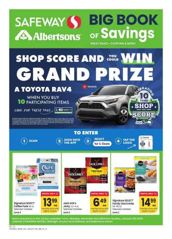 Safeway Flyer - 12/02/2024 - 01/05/2025.