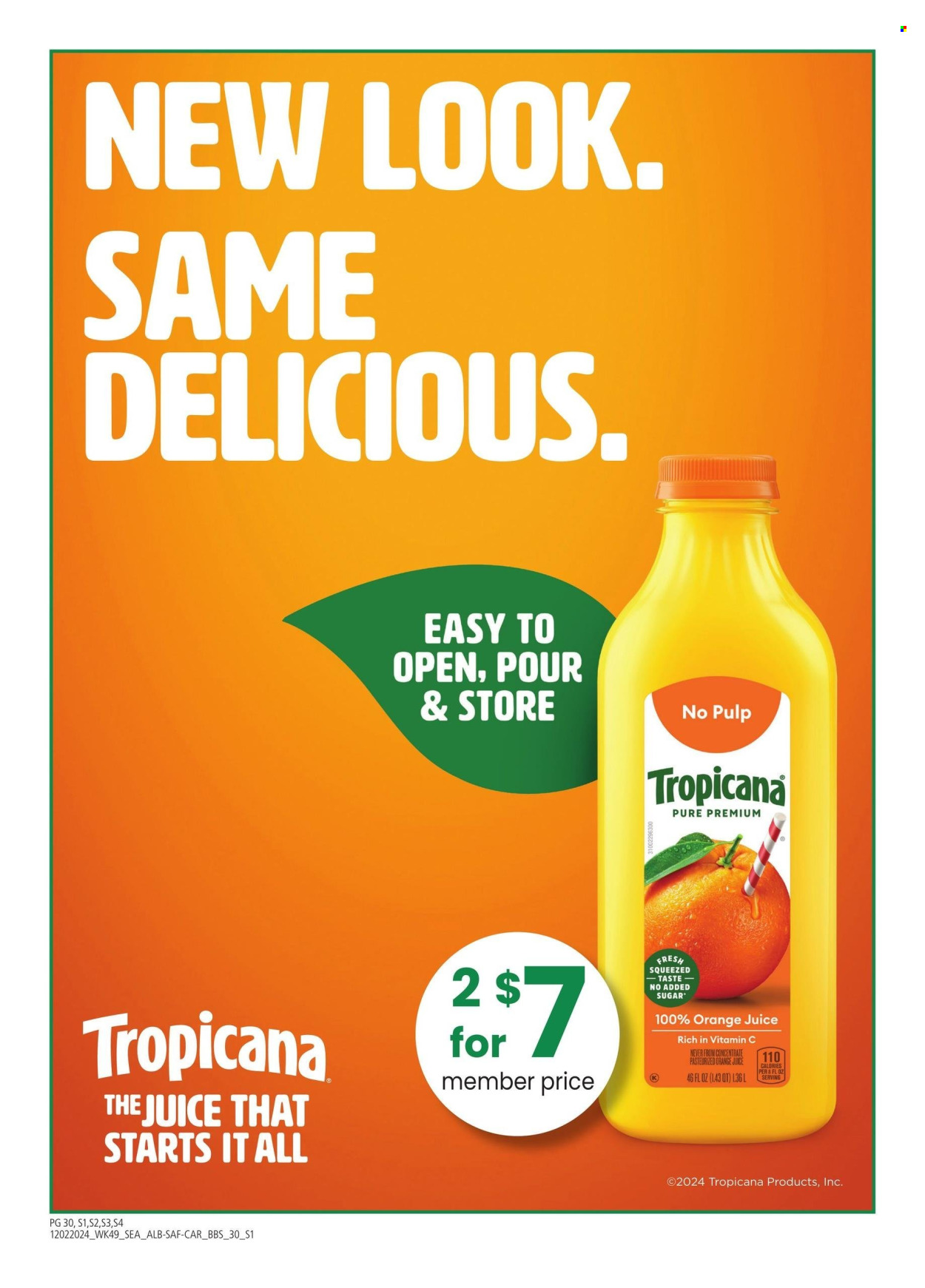Safeway ad - 12/02/2024 - 01/05/2025. Page 30