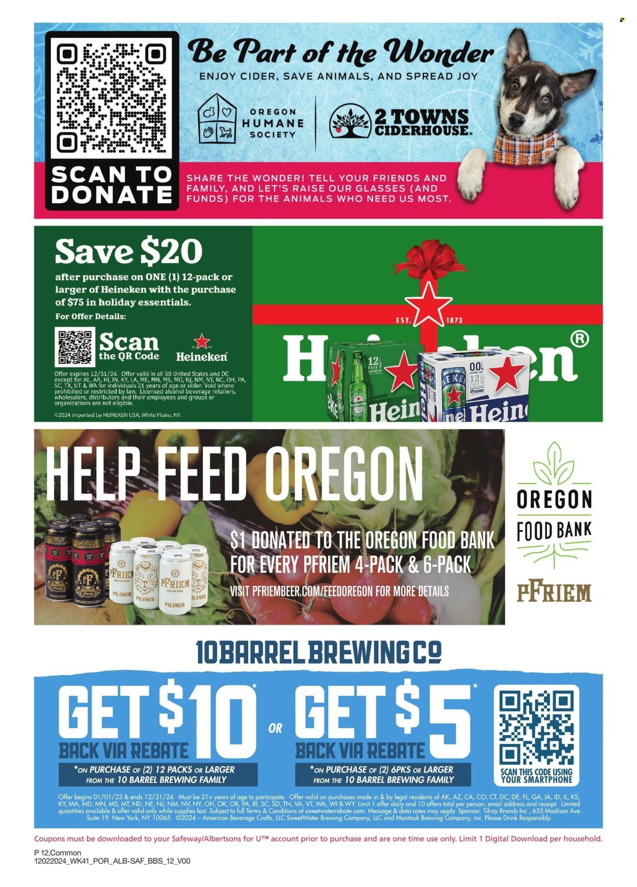 Albertsons ad - 12/02/2024 - 01/05/2025. Page 12