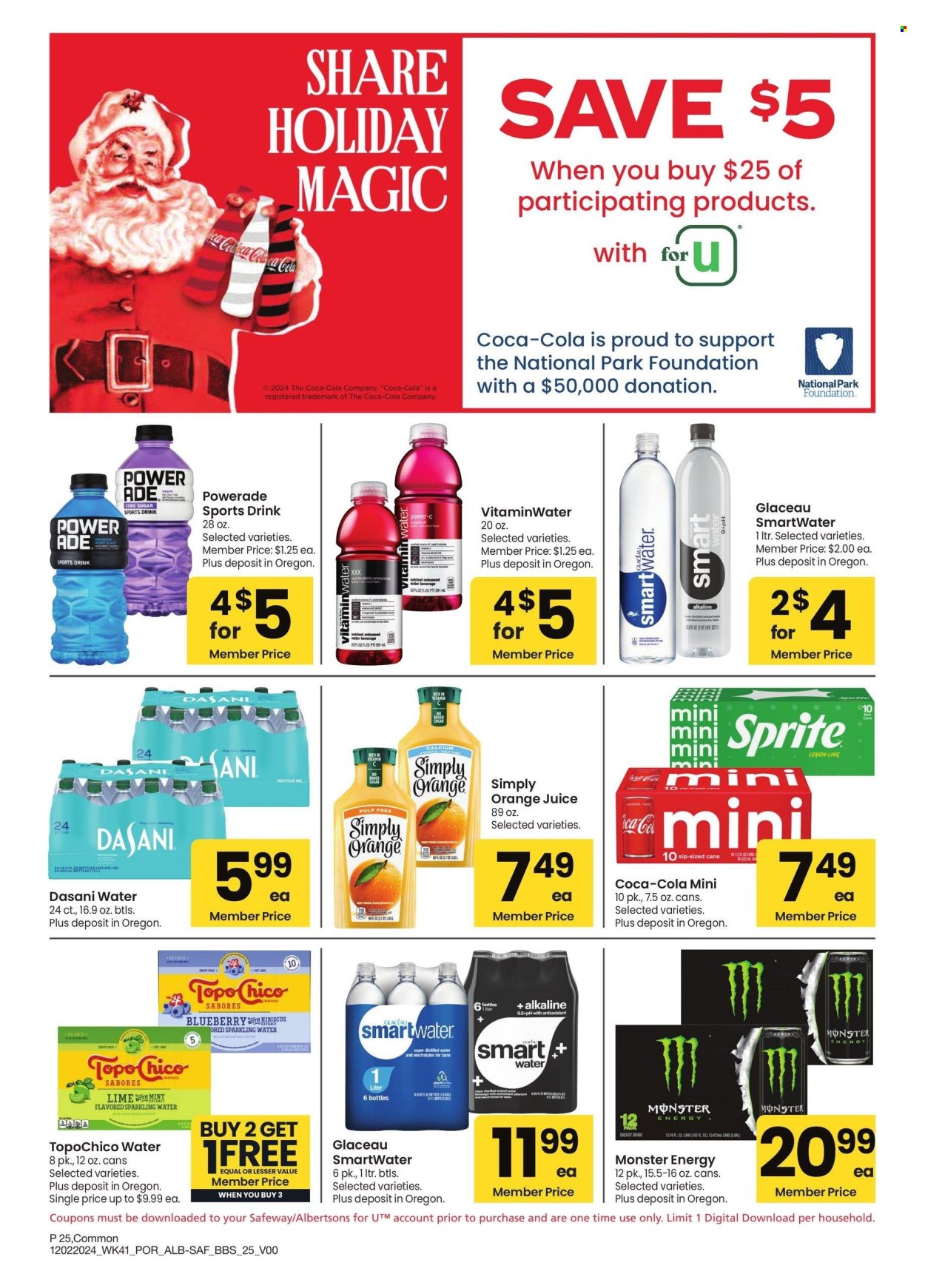 Albertsons ad - 12/02/2024 - 01/05/2025. Page 25