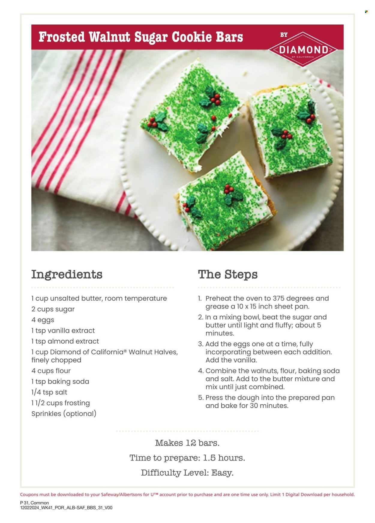 Albertsons ad - 12/02/2024 - 01/05/2025. Page 31