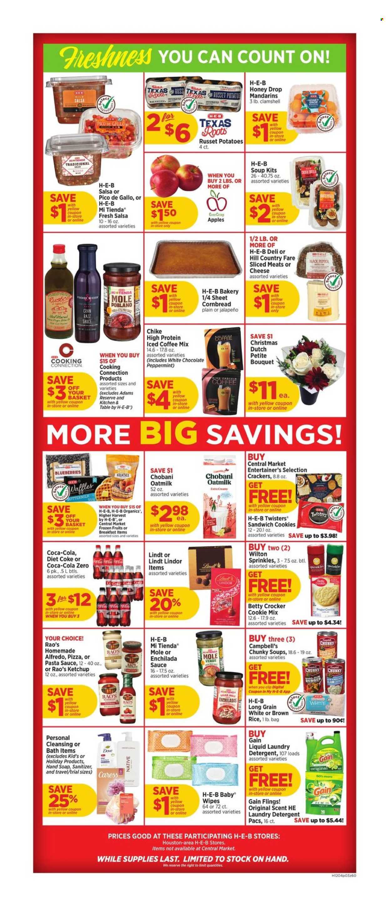 H-E-B ad - 12/04/2024 - 12/10/2024. Page 3