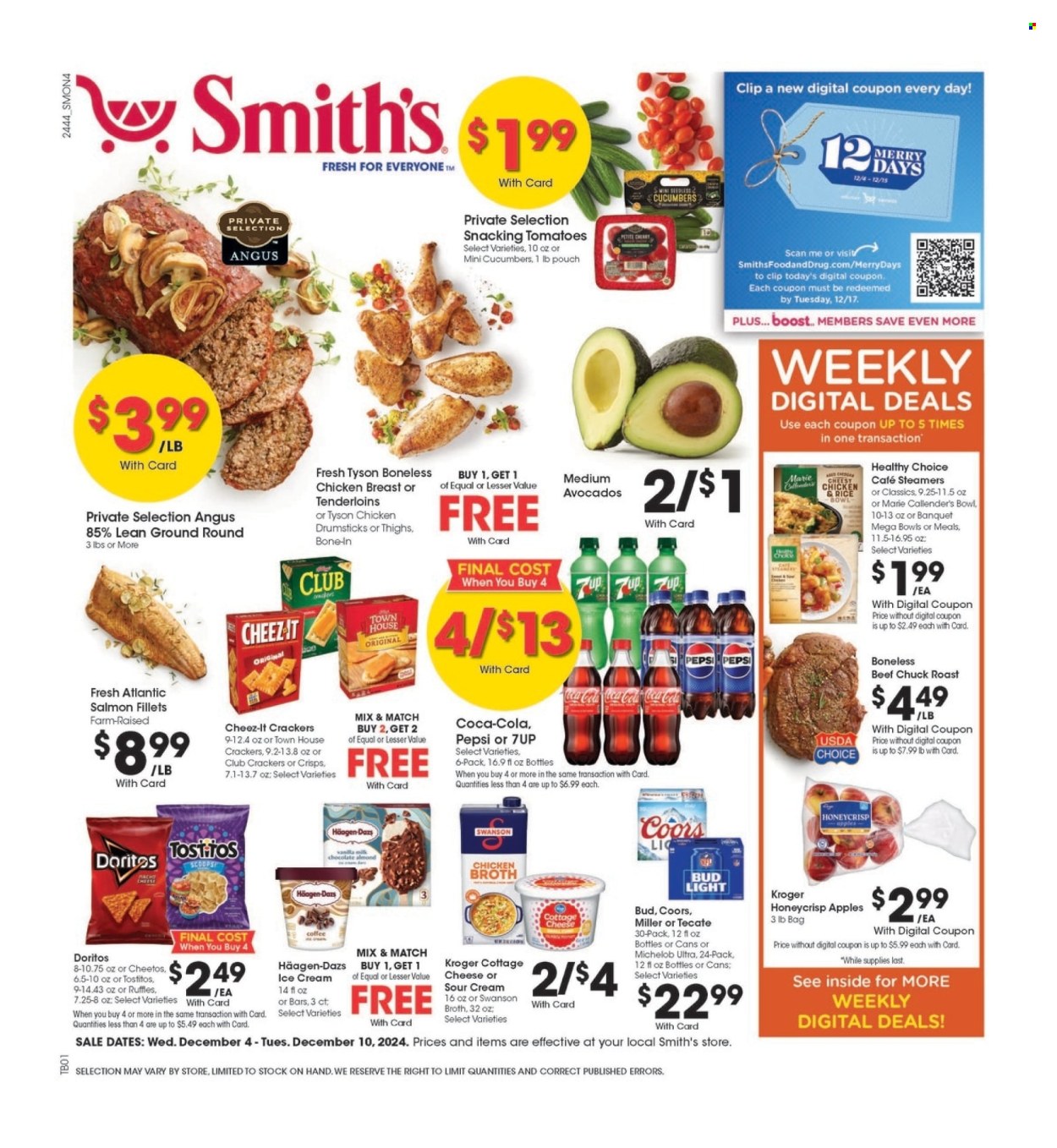 Smith's ad - 12/04/2024 - 12/10/2024. Page 1