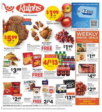 Ralphs Flyer - 12/04/2024 - 12/10/2024.